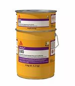Impregnación a base de resina epoxi bicomponente, Sikadur®-330 de Sika. Gris